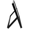 imageLaura Ashley 8x10 Rose Gold Flat Metal Picture Frame Vertical with PullOut Easel Stand Made for Tabletop Counterspace Shelf and DeskBlack