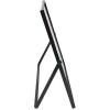 imageLaura Ashley 8x10 Rose Gold Flat Metal Picture Frame Vertical with PullOut Easel Stand Made for Tabletop Counterspace Shelf and DeskBlack