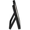 imageLaura Ashley 8x10 Rose Gold Flat Metal Picture Frame Vertical with PullOut Easel Stand Made for Tabletop Counterspace Shelf and DeskBlack