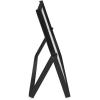 imageLaura Ashley 8x10 Rose Gold Flat Metal Picture Frame Vertical with PullOut Easel Stand Made for Tabletop Counterspace Shelf and DeskBlack