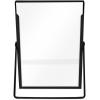 imageLaura Ashley 8x10 Rose Gold Flat Metal Picture Frame Vertical with PullOut Easel Stand Made for Tabletop Counterspace Shelf and DeskBlack