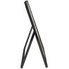 imageLaura Ashley 8x10 Rose Gold Flat Metal Picture Frame Vertical with PullOut Easel Stand Made for Tabletop Counterspace Shelf and DeskBlack