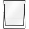 imageLaura Ashley 8x10 Rose Gold Flat Metal Picture Frame Vertical with PullOut Easel Stand Made for Tabletop Counterspace Shelf and DeskBlack