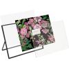 imageLaura Ashley 8x10 Rose Gold Flat Metal Picture Frame Vertical with PullOut Easel Stand Made for Tabletop Counterspace Shelf and DeskBlack