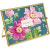 imageLaura Ashley 8x10 Rose Gold Flat Metal Picture Frame Vertical with PullOut Easel Stand Made for Tabletop Counterspace Shelf and DeskGold