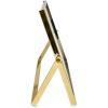 imageLaura Ashley 8x10 Rose Gold Flat Metal Picture Frame Vertical with PullOut Easel Stand Made for Tabletop Counterspace Shelf and DeskGold