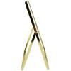 imageLaura Ashley 8x10 Rose Gold Flat Metal Picture Frame Vertical with PullOut Easel Stand Made for Tabletop Counterspace Shelf and DeskGold