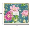imageLaura Ashley 8x10 Rose Gold Flat Metal Picture Frame Vertical with PullOut Easel Stand Made for Tabletop Counterspace Shelf and DeskGold
