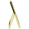 imageLaura Ashley 8x10 Rose Gold Flat Metal Picture Frame Vertical with PullOut Easel Stand Made for Tabletop Counterspace Shelf and DeskGold