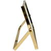 imageLaura Ashley 8x10 Rose Gold Flat Metal Picture Frame Vertical with PullOut Easel Stand Made for Tabletop Counterspace Shelf and DeskGold
