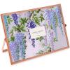 imageLaura Ashley 8x10 Rose Gold Flat Metal Picture Frame Vertical with PullOut Easel Stand Made for Tabletop Counterspace Shelf and DeskRose Gold