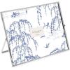 imageLaura Ashley 8x10 Rose Gold Flat Metal Picture Frame Vertical with PullOut Easel Stand Made for Tabletop Counterspace Shelf and DeskSilver