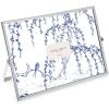 imageLaura Ashley 8x10 Rose Gold Flat Metal Picture Frame Vertical with PullOut Easel Stand Made for Tabletop Counterspace Shelf and DeskSilver