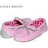 imageLaura Ashley Fleece Girls Moccasin Slippers Indoor Outdoor Easy to Wear Home Shoes for KidsPink