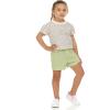 imageLaura Ashley Girls 5Pack Shorts  Soft ampamp Stylish Essentials for Toddlers and Little Girls 12M4YGrey  Pink Green  Blue Floral  Orange