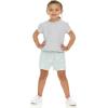 imageLaura Ashley Girls 5Pack Shorts  Soft ampamp Stylish Essentials for Toddlers and Little Girls 12M4YGrey  Pink Green  Blue Floral  Orange