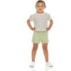 imageLaura Ashley Girls 5Pack Shorts  Soft ampamp Stylish Essentials for Toddlers and Little Girls 12M4YYellow  Pink  Green  Grey  Print