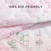 imageLaura Ashley Kids  Twin Quilt Set Reversible Kids Bedding with Matching Shams Ideal for Toddler Bedding Set Ideal Girl Room Essentials Ellyn Pink TwinEllyn Pink