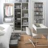 imageLaura Ashley NonWoven Jumbo Storage Box Dimensions L16 x W16 x H10 Collapsible Durable Home Organization Closet Storage Grey