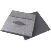 imageLaura Ashley NonWoven Jumbo Storage Box Dimensions L16 x W16 x H10 Collapsible Durable Home Organization Closet Storage Grey