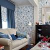 imageLaura Ashley Summer Palace Royal Blue Wallpaper