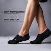 imageLaura Ashley Womens Ultra LowCut Laser Cut Liner Socks  NonSlip ampamp Invisible  Ideal for Sports ampamp Everyday WearBlack  White10 Pair