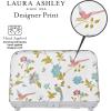 imageVQ Laura Ashley Elveden Navy Stainless Steel 2 Slice Toaster  MultiFunctional Bagels ampamp Bread Toaster 2 Slice with Adjustable Heating ampamp Defrost Mode  Featuring 2 Wide Slots Croissant Warming RackElveden White 4 Slice Toaster