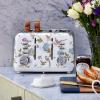 imageVQ Laura Ashley Elveden Navy Stainless Steel 2 Slice Toaster  MultiFunctional Bagels ampamp Bread Toaster 2 Slice with Adjustable Heating ampamp Defrost Mode  Featuring 2 Wide Slots Croissant Warming RackElveden White 4 Slice Toaster