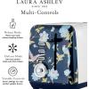 imageVQ Laura Ashley Elveden Navy Stainless Steel 2 Slice Toaster  MultiFunctional Bagels ampamp Bread Toaster 2 Slice with Adjustable Heating ampamp Defrost Mode  Featuring 2 Wide Slots Croissant Warming RackElveden Navy 2 Slice Toaster