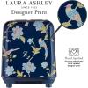 imageVQ Laura Ashley Elveden Navy Stainless Steel 2 Slice Toaster  MultiFunctional Bagels ampamp Bread Toaster 2 Slice with Adjustable Heating ampamp Defrost Mode  Featuring 2 Wide Slots Croissant Warming RackElveden Navy 2 Slice Toaster