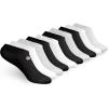 imageLaura Ashley Womens Ultra LowCut Laser Cut Liner Socks  NonSlip ampamp Invisible  Ideal for Sports ampamp Everyday WearBlack  White110 Pair