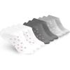 imageLaura Ashley Womens Ultra LowCut Laser Cut Liner Socks  NonSlip ampamp Invisible  Ideal for Sports ampamp Everyday WearWhite  Grey10 Pair
