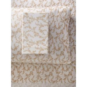 imageLaura Ashley  Queen Sheet Set Cotton Flannel Bedding Brushed for Extra Softness ampamp Comfort Evie Pink QueenVictoria Beige