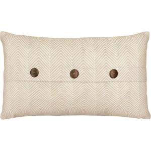imageLaura Ashley LAP008366 Decorative Pillow 1 Count Pack of 1 BeigeWhite