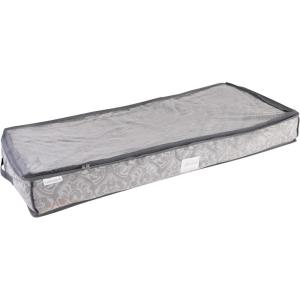 imageLaura Ashley NonWoven Bed Storage Bag  Foldable  Bedroom Storage  Zippered Top  Almeida Dove Grey
