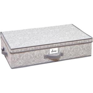 imageLaura Ashley NonWoven Under The Bed Storage Box  Almeida Dimensions L28 x W16 x H6  Underbed Storage  Durable  Handles  Foldable A