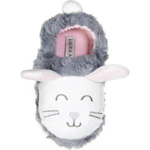 imageLaura Ashley Toddler Girls Bunny or Dog Clog Slippers Pink See Sizes and ColorsGreyWhite