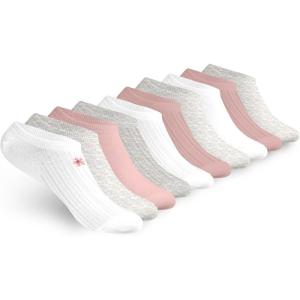 imageLaura Ashley Womens Ultra LowCut Laser Cut Liner Socks  NonSlip ampamp Invisible  Ideal for Sports ampamp Everyday WearMulticolor10 Pair