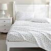 imageLaura Ashley  Queen Sheet Set Breathable Percale Cotton Bedding 200 Thread Count Floral Home Decor Roseford Orange QueenOrange