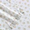 imageLaura Ashley  Queen Sheet Set Breathable Percale Cotton Bedding 200 Thread Count Floral Home Decor Roseford Orange QueenOrange