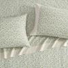 imageLaura Ashley  Queen Sheet Set Breathable Percale Cotton Bedding with Deep Pockets Chic Home Decor OekoTex Certified Tierney Green QueenTierney Green