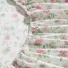 imageLaura Ashley  Queen Sheet Set Super Soft Cotton Percale Bedding Set with Matching Shams OekoTex Certified Aylesmore Ditsy Red QueenBonnie Pink