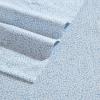 imageLaura Ashley  Queen Sheet Set Super Soft Cotton Sateen Bedding Set with Matching Shams OekoTex Certified Little Vines Blue QueenLittle Vines Blue