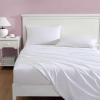 imageLaura Ashley  Sheet Set Breathable Cotton Percale Bedding with Matching Pillowcases Soft Home Decor Scallop Blue QueenWhite