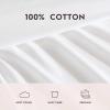 imageLaura Ashley  Sheet Set Breathable Cotton Percale Bedding with Matching Pillowcases Soft Home Decor Scallop Blue QueenWhite