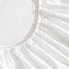 imageLaura Ashley  Sheet Set Breathable Cotton Percale Bedding with Matching Pillowcases Soft Home Decor Scallop Blue QueenWhite