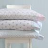 imageLaura Ashley  Sheet Set Breathable Percale Cotton Bedding 200 Thread Count Deep Pocket Chic Home Decor Harperette Blue QueenKing