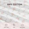 imageLaura Ashley  Sheet Set Breathable Percale Cotton Bedding 200 Thread Count Deep Pocket Chic Home Decor Lynda Pink QueenLynda Pink