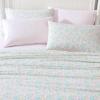 imageLaura Ashley  Sheet Set Super Soft Bedding Set with Deep Pocket Includes Matching Bonus Pillowcases Floral Home Decor Jaynie Pink QueenJaynie Pink