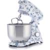 imageLaura Ashley 48 Quarts Electric Stand Mixer with Attachments  380W Easy to use Countertop Kitchen Mixer with Bowl Cake Dough Mixer Machine with Dough Hook Beater Egg Whisk ampamp Handy Splash CoverChina Rose 6L Stand Mixer